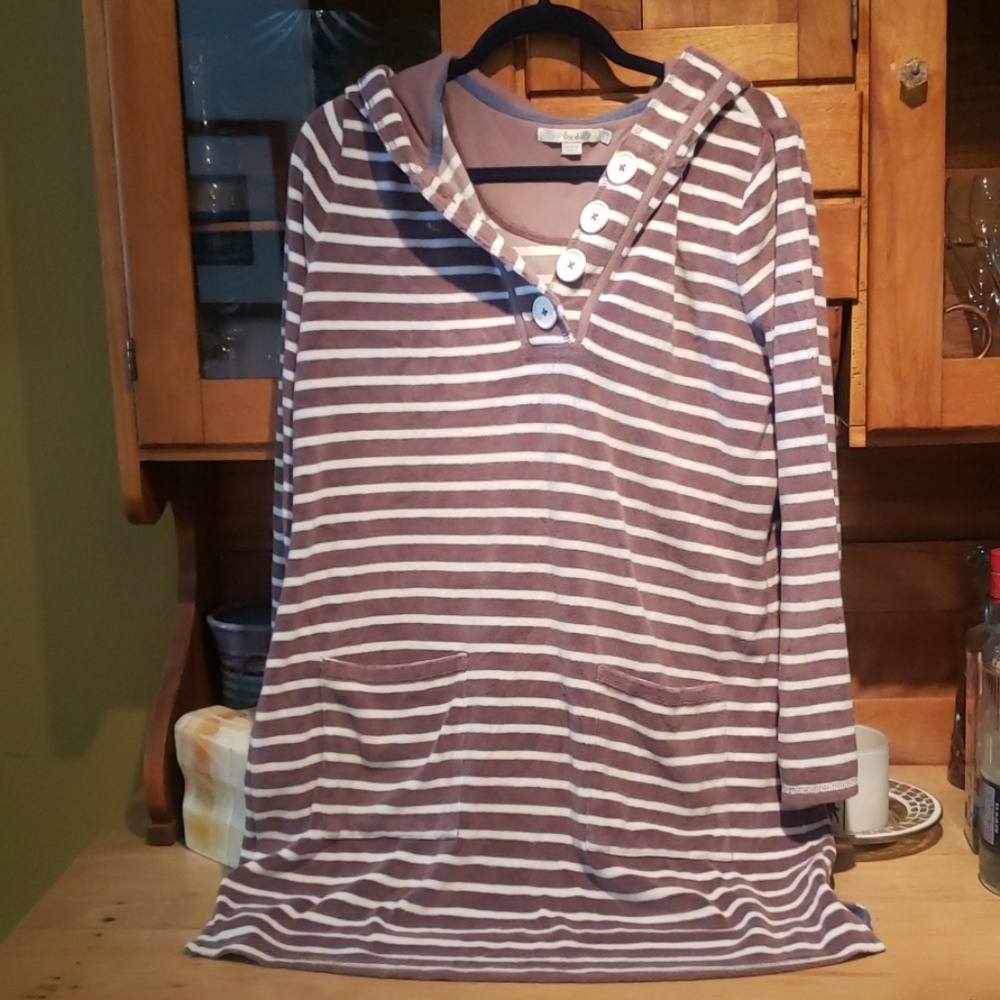 Boden terry cloth swim cover up